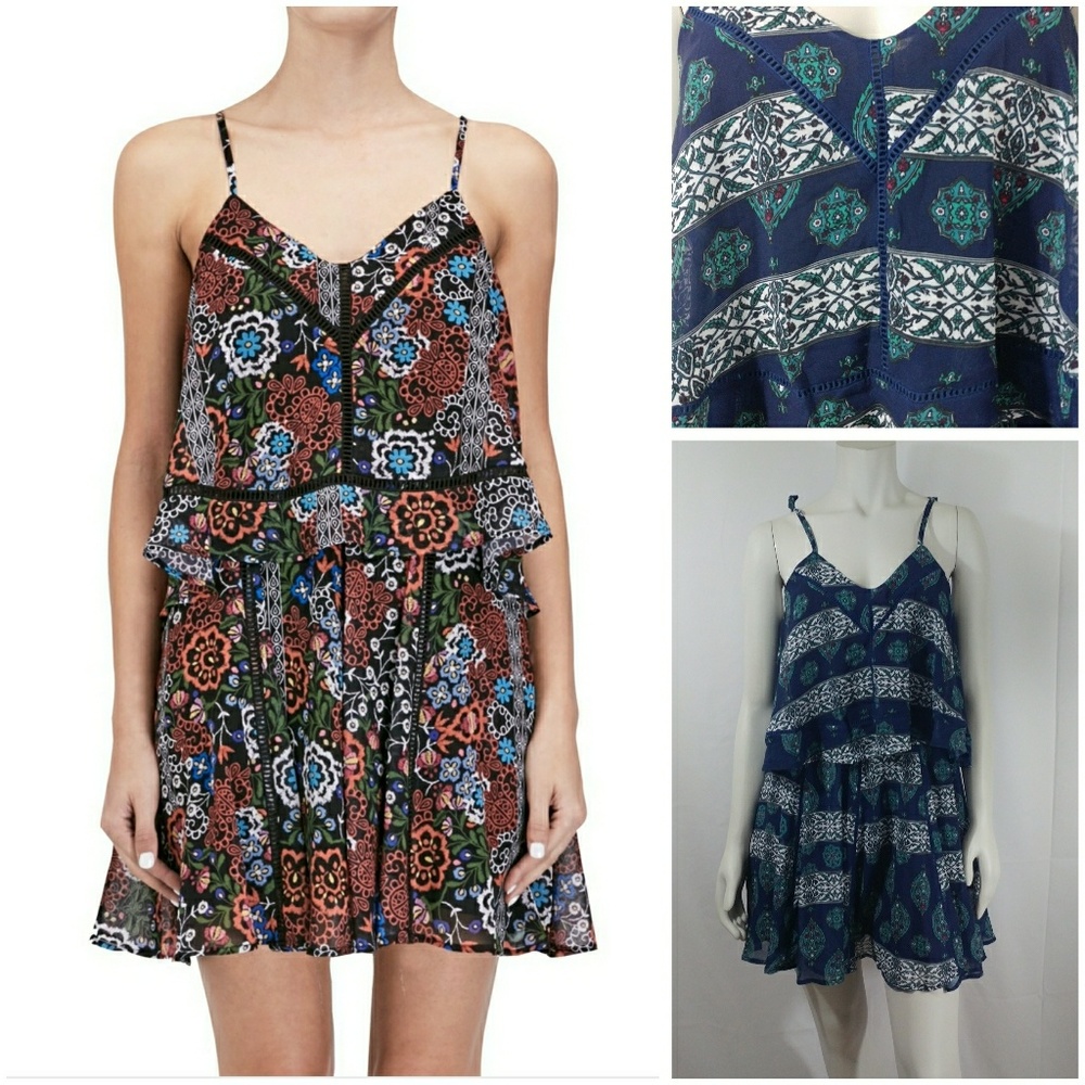 N Nicholas Cami Dress in Temple Print
